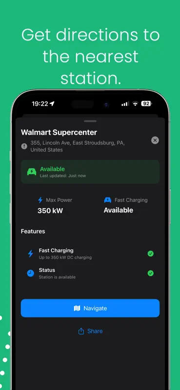 EV Charge Point Map: Chargers screenshot 3 of 4