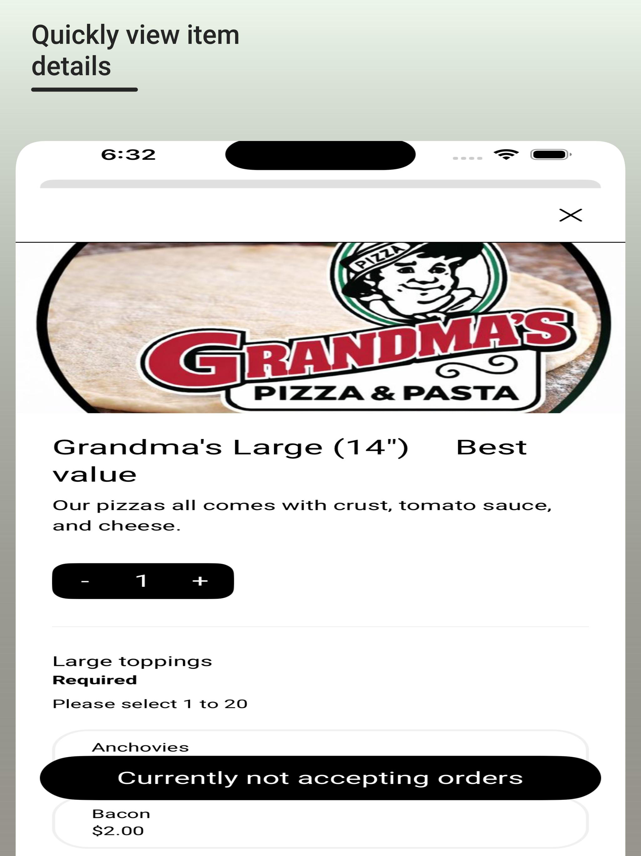 Grandmas Pizza & Pasta