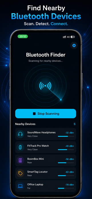Bluetooth Finder: BLE Scan Screenshot 2 of 4