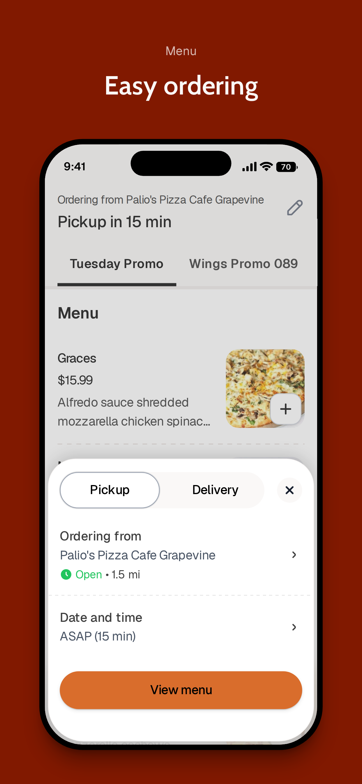 Palio's Pizza Cafe Grapevine screenshot 3