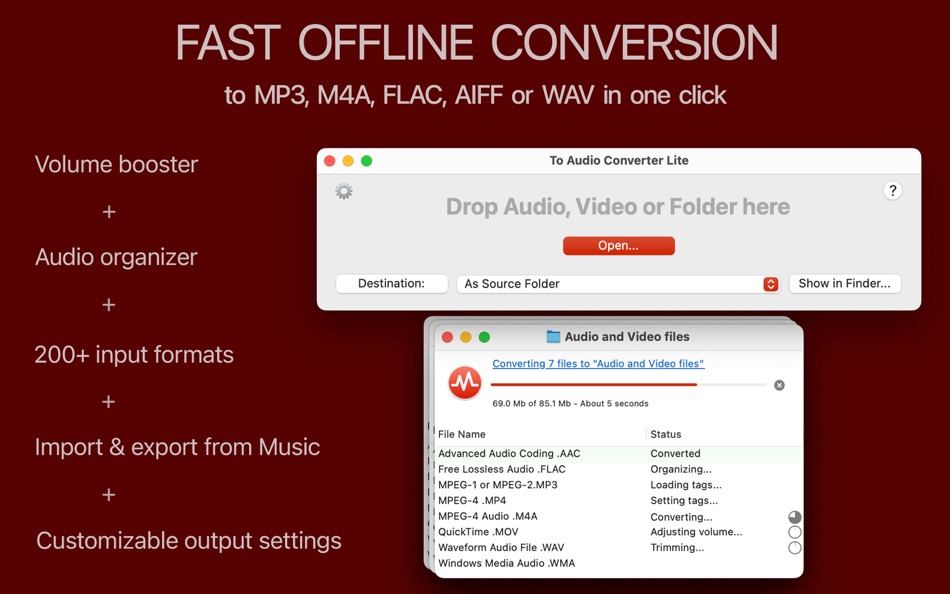 To Audio Converter Lite - 1.0.19 - (macOS)