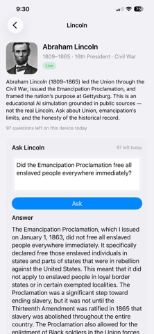 Meet History Screenshot 2 of 9