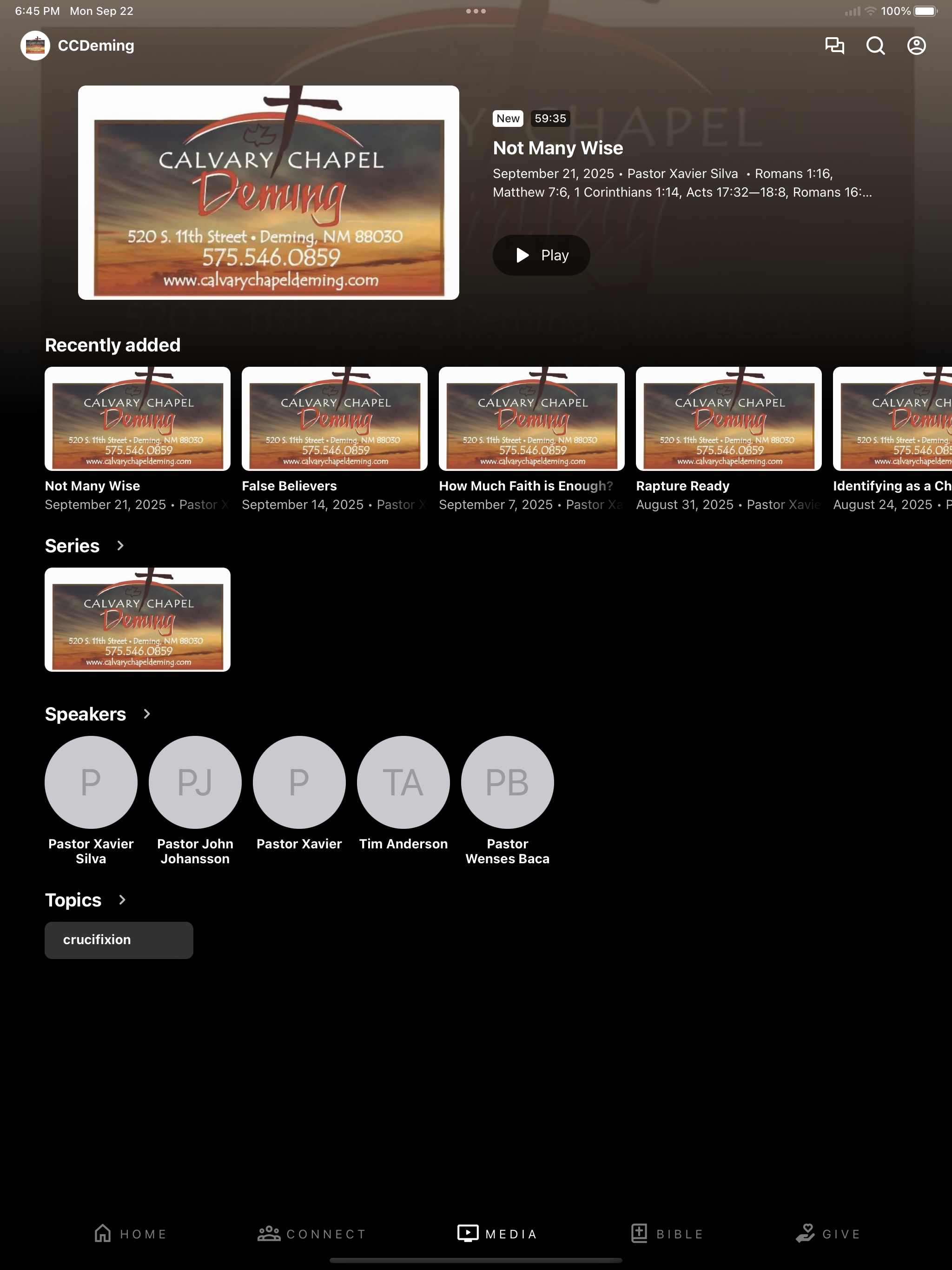 Calvary Chapel Deming screenshot 6