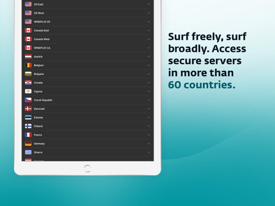 ESET VPN iPad screenshot 6 - Utilities app