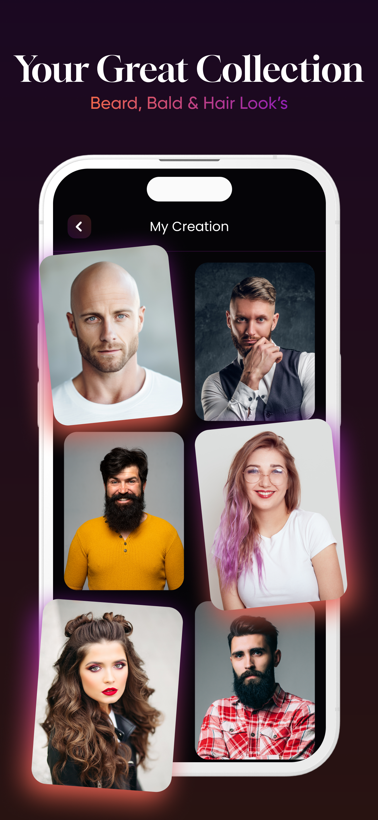 AI Bald, Hair, Beard : HairLab screenshot 6