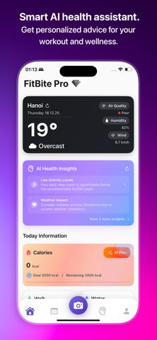 FitBite AI: Calorie Planner screenshot