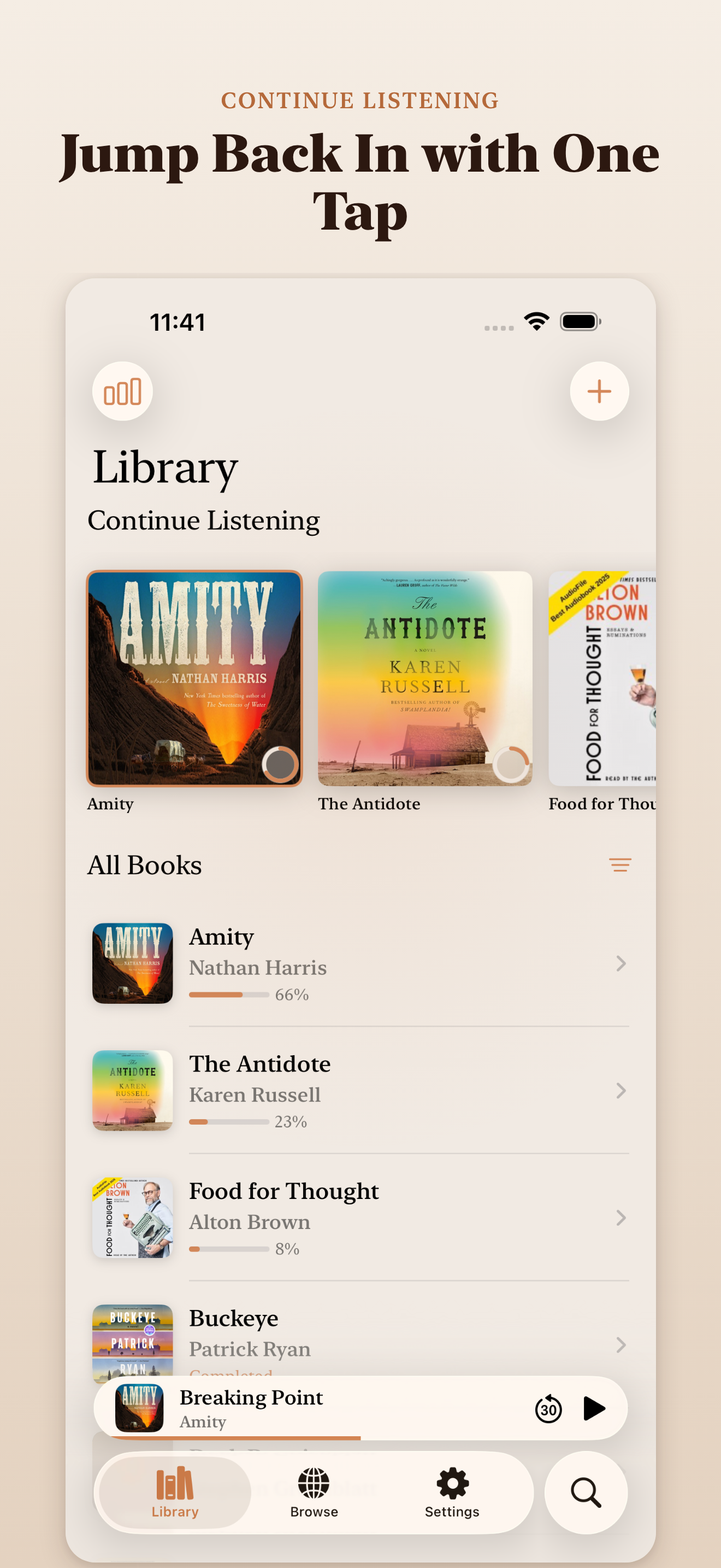 Audiobook Player: MP3 M4A M4B screenshot 3