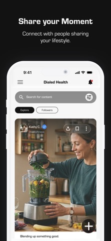 Dialed Health App screenshot