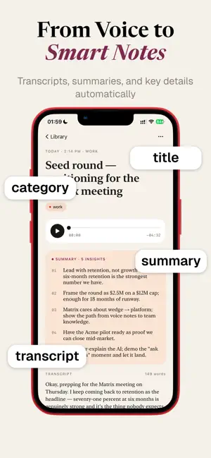 I Dictate Notes – AI notes screenshot 2