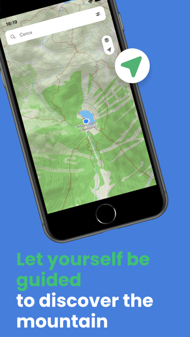Screenshot 2 of Mountain Maps: Hiking & Maps App