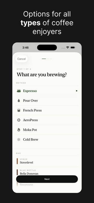 BeanBook: Coffee Journal Screenshot 3 of 6