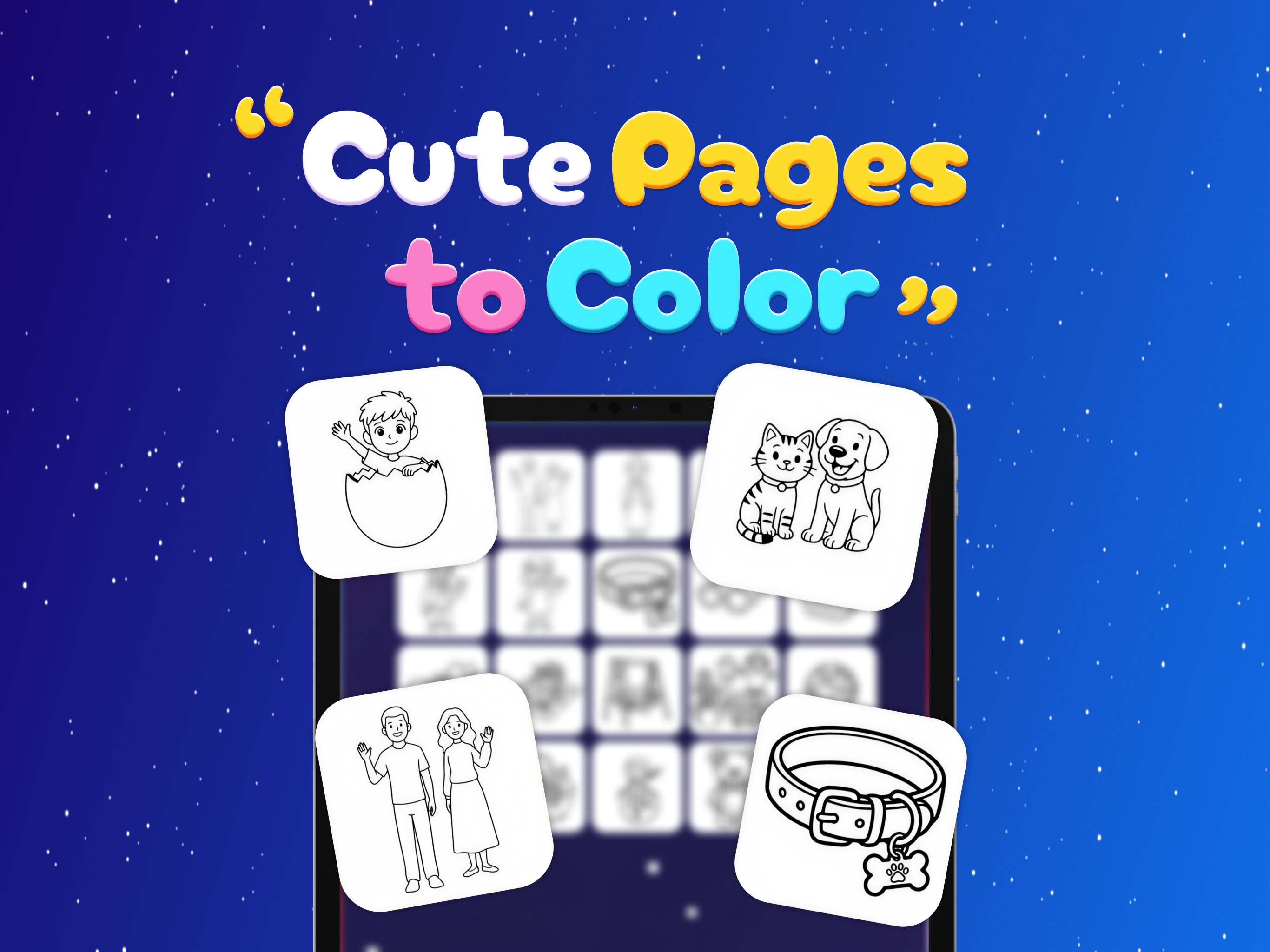 Pixie Kids Games & Coloring