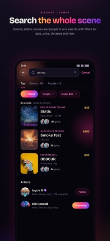 Klub Events Screenshot 3 of 10