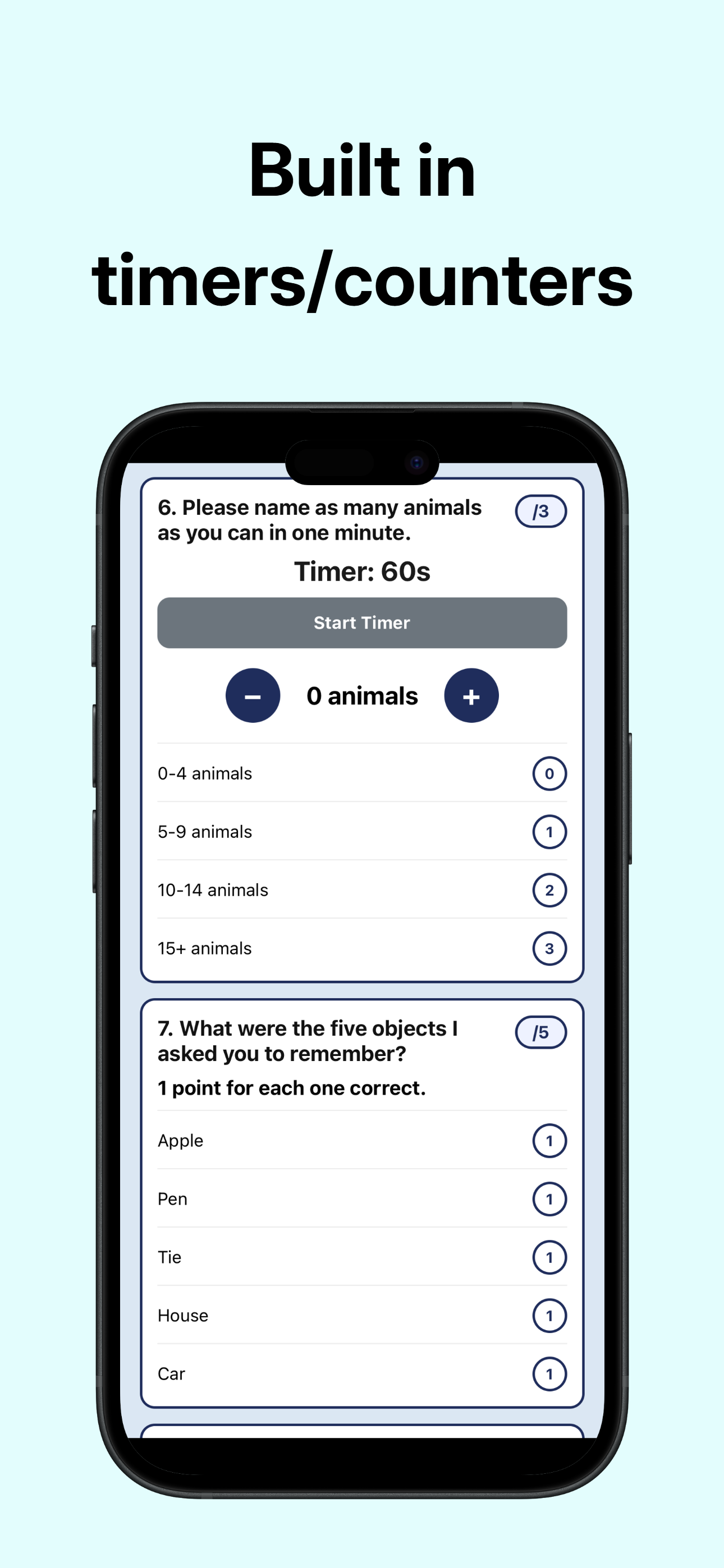 Cognitive Assessments screenshot 4