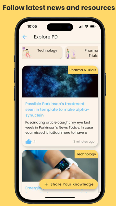 PD Buddy App Screenshot