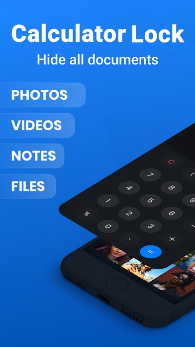 Calculator Lock: Hide Photos Screenshot