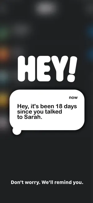 Hey! – Stay in Touch screenshot 1