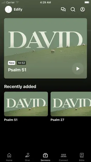 Edify Church screenshot 2