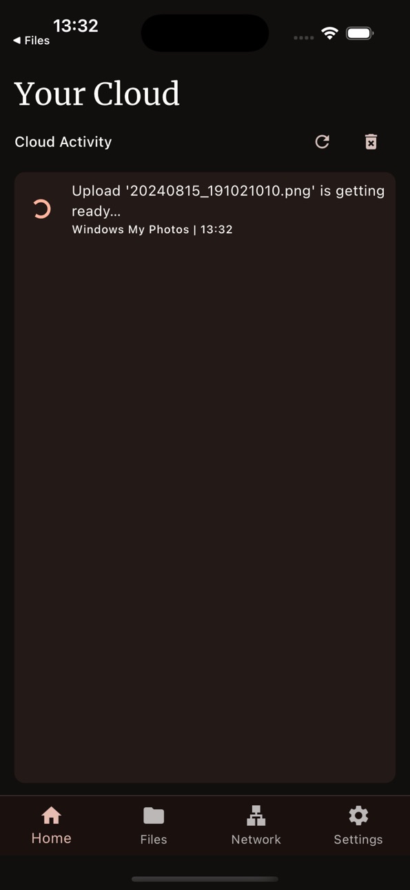 iPhone screenshot