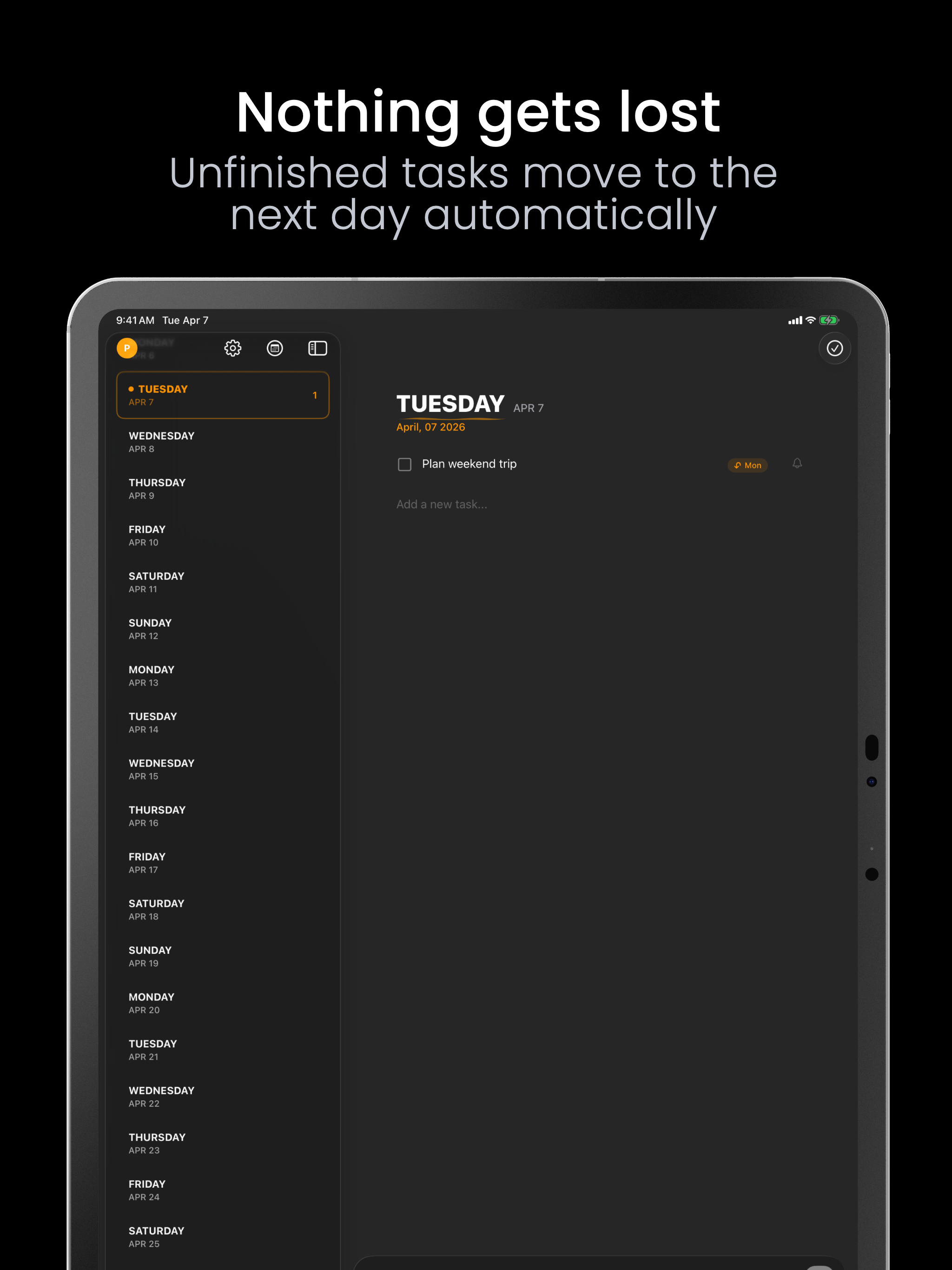 Carry: To-Do List