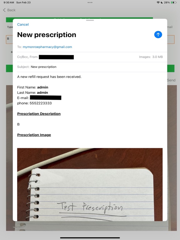 Monroe Pharmacy by Mydesh Inc iPad screenshot 8 - Medical app