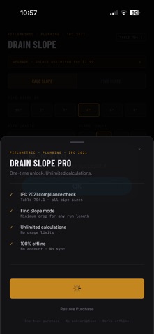 Drain Slope Pro - Plumber screenshot