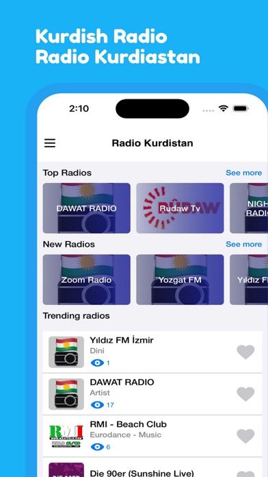 Kurdish Radio Screenshot