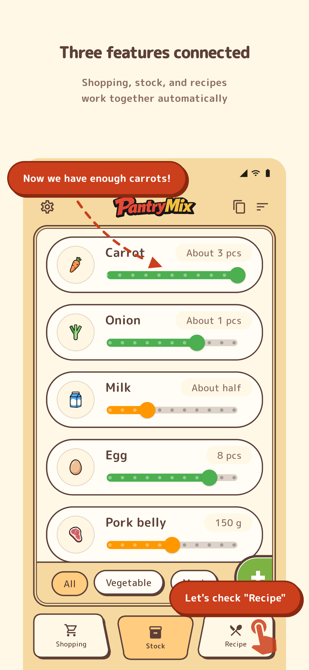 PantryMix: Food & Shopping
