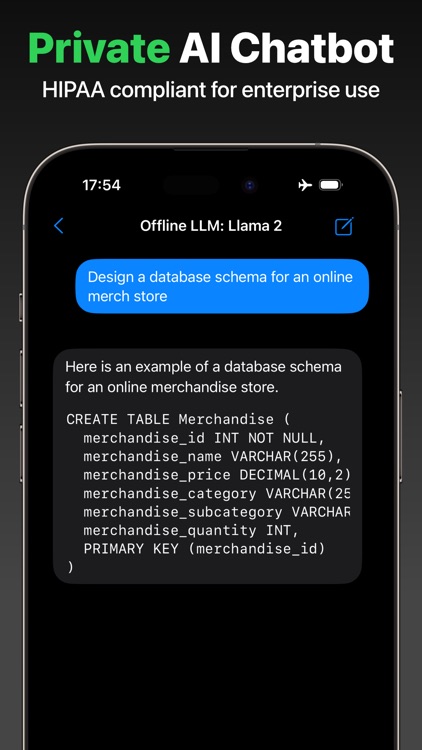 OfflineLLM: Private AI Chat