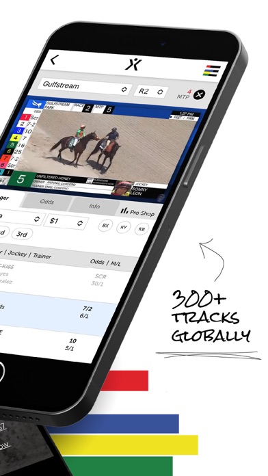 Xpressbet Horse Racing Betting Screenshot