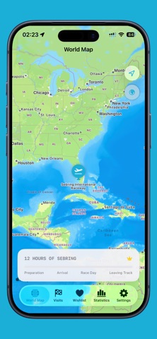 Tracka - Motorsport Visit Log screenshot