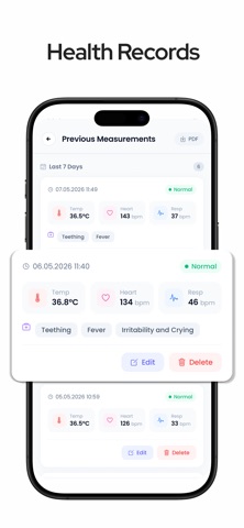 Baby Tracker, Newborn Log screenshot