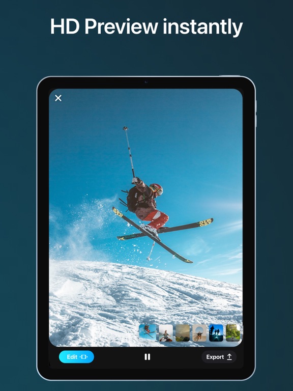 SnapCut: AI Video Editor Maker iPad screenshot 10 - Photo & Video app