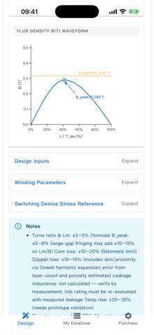 Flyback Transformer Designer Screenshot 6 of 7