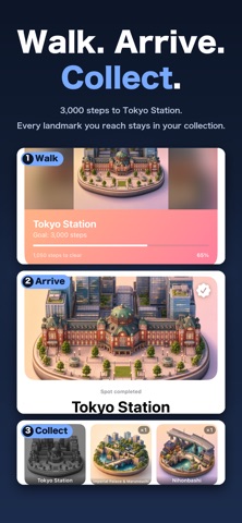 StepScape: Walk Travel Widget Screenshot 2 of 8