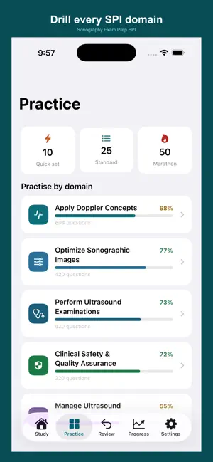 Sonography Exam Prep: SPI screenshot 2