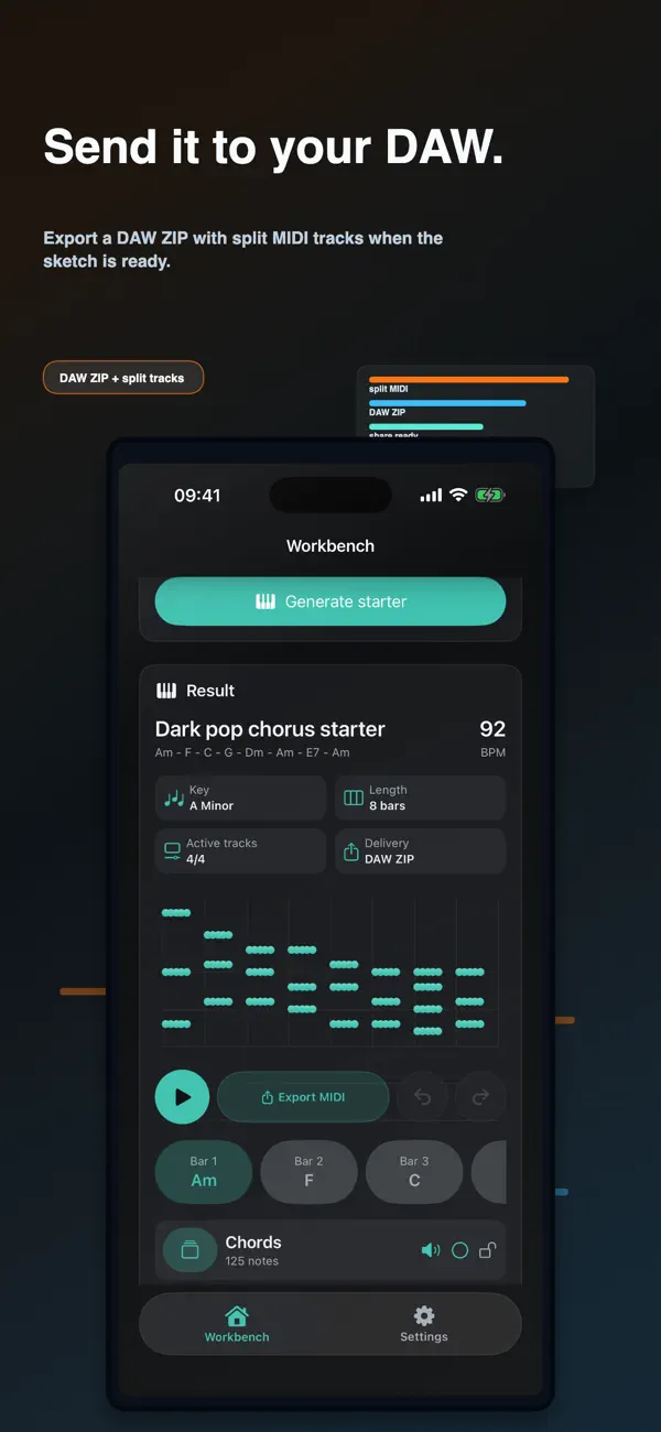 #4. MotifPilot: MIDI Builder (iOS) 由: Borealbit Technology Limited