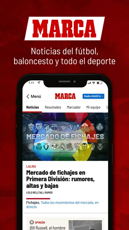 MARCA: Diario de Deporte screenshot 1 of 8