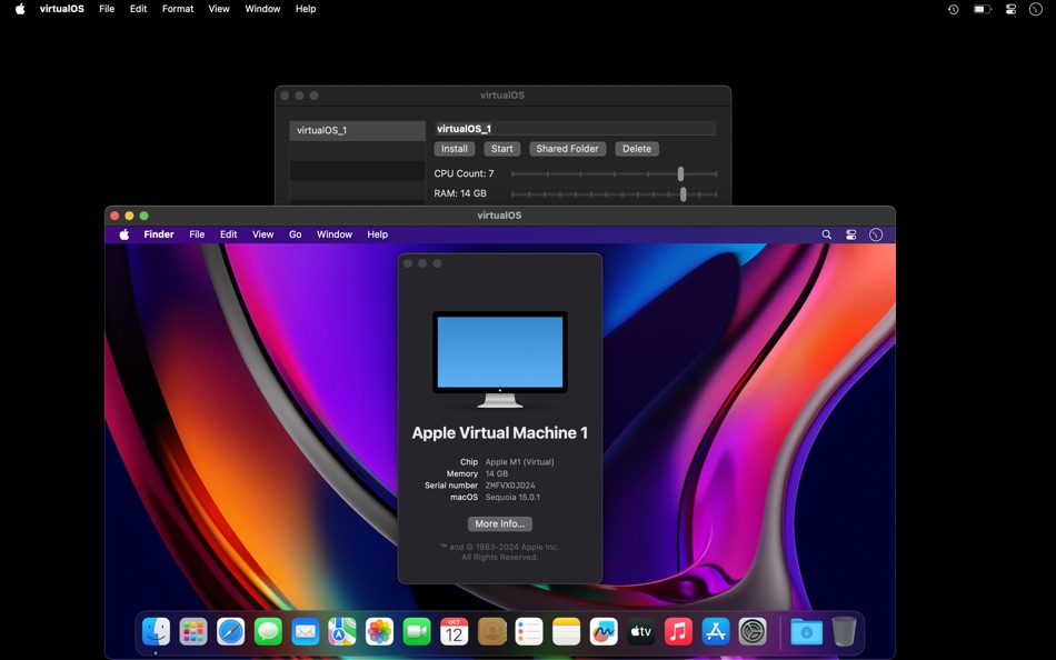 #2. virtualOS (macOS) By: Jahn Bertsch