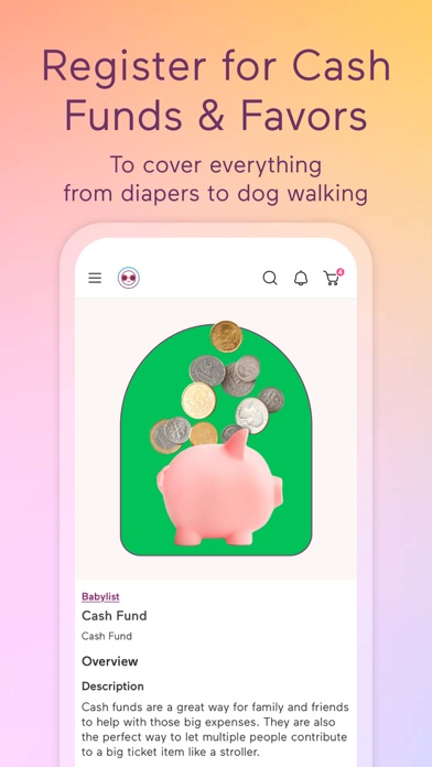 Babylist Baby Registry Screenshot
