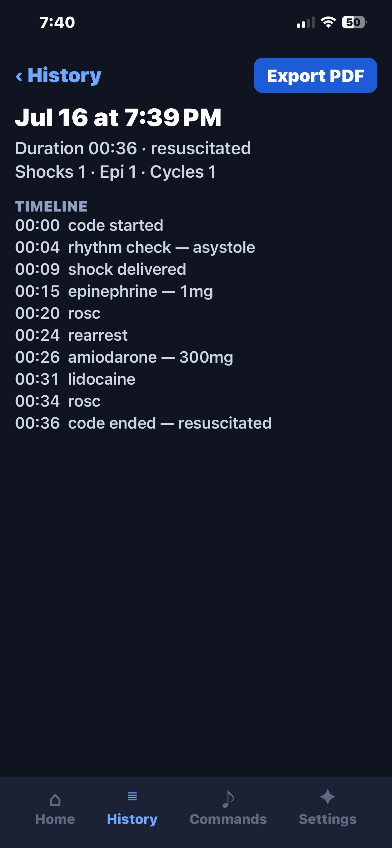 cardiBlue screenshot 3