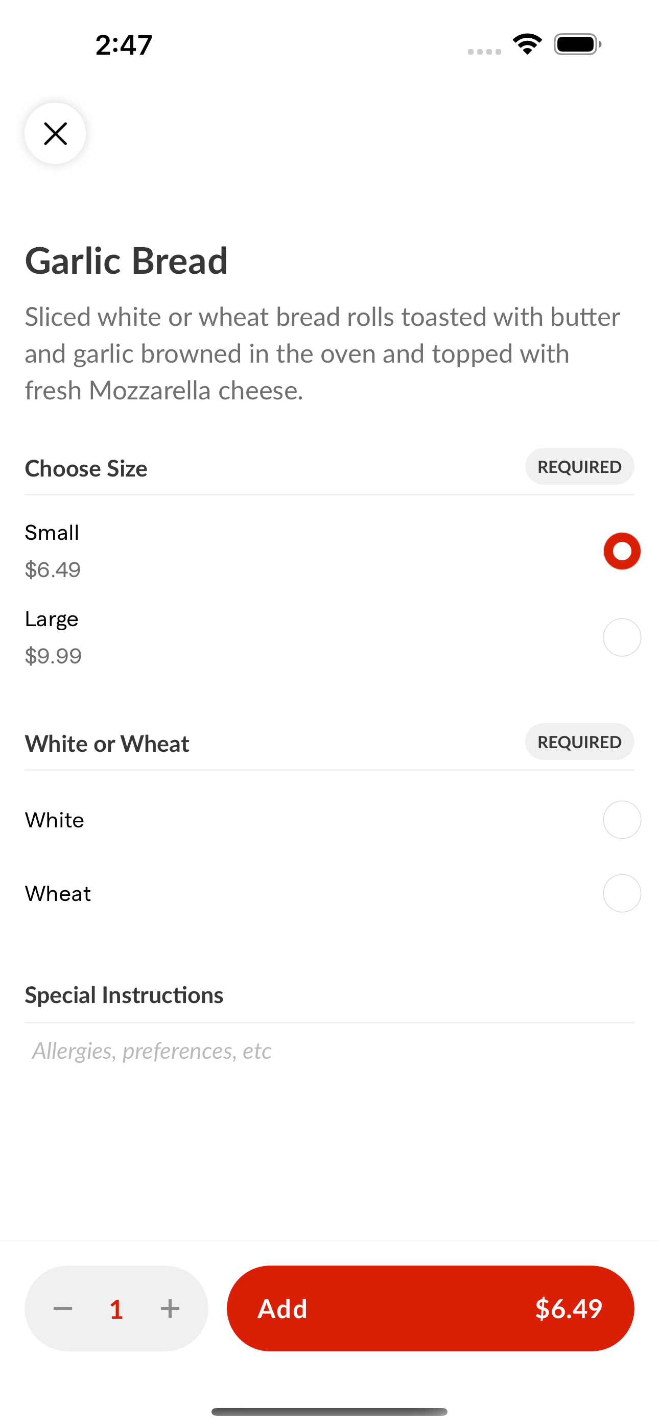 Larosa NY Pizza screenshot 4