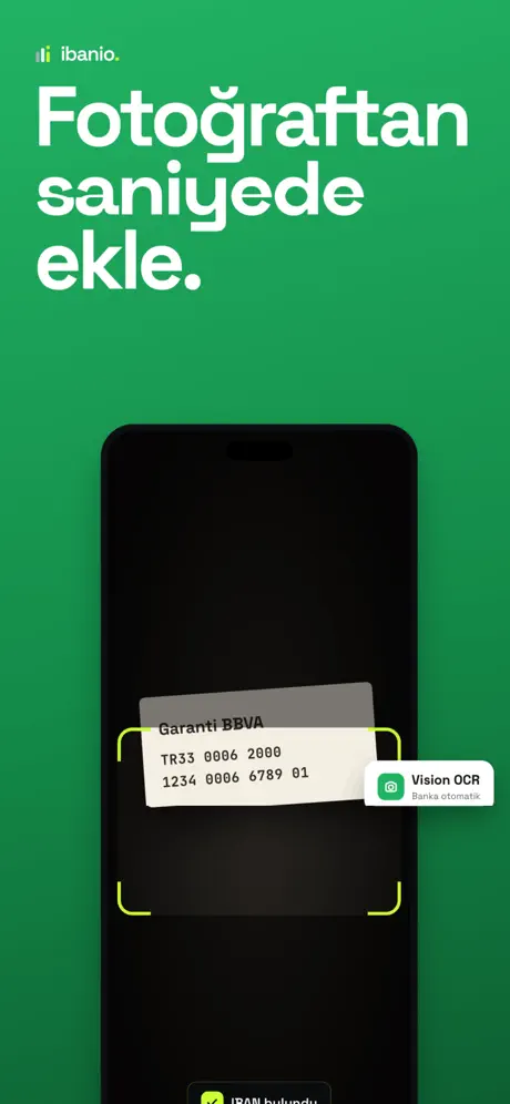 ibanio – IBAN Cüzdanı‑App screenshot 4