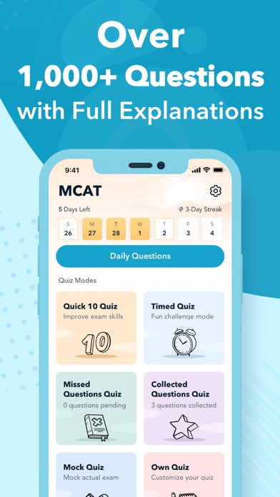 MCAT Prep 2024: Practice Test Screenshot