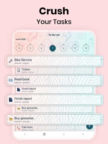 Habit Tracker. iPad screenshot