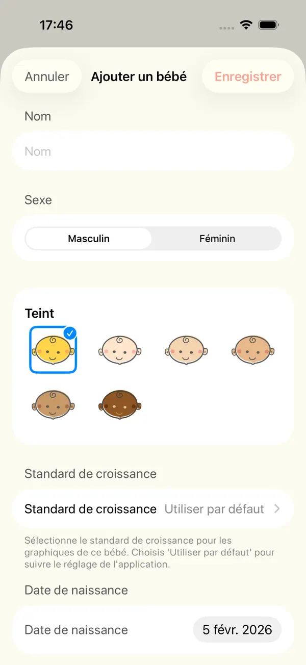 Screenshot #3 pour My Baby Charts