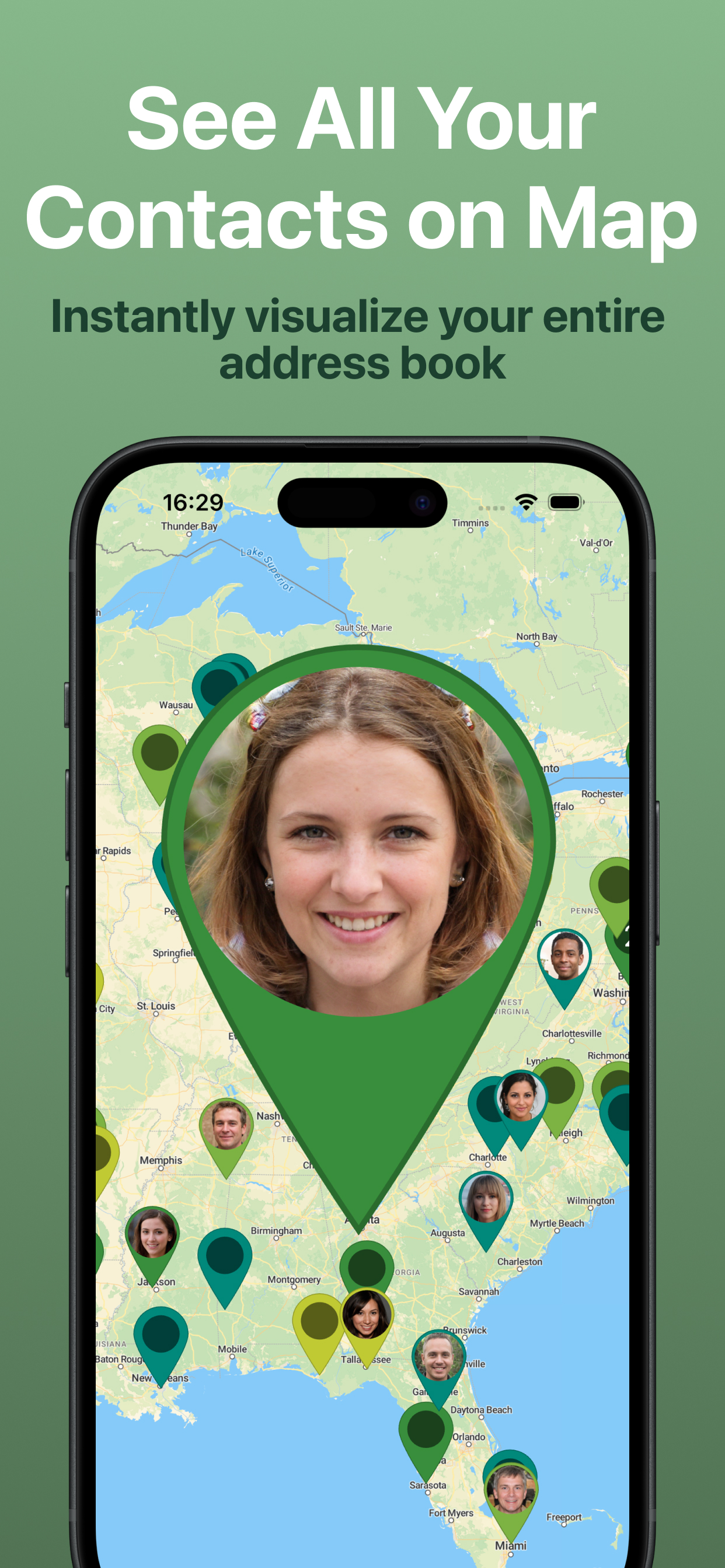 Contact Map - Address Mapping