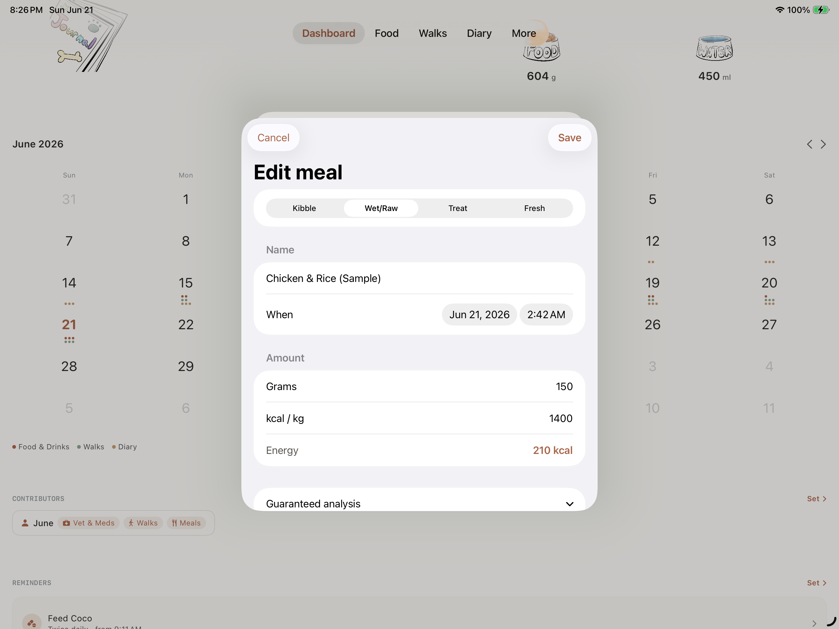 Aevia Pup: Dog Care & Diary screenshot 17
