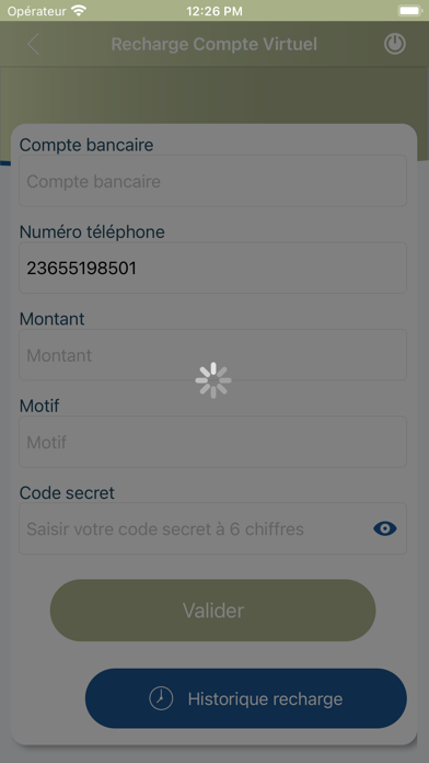BGFIMOBILE CENTRAFRIQUE Screenshot