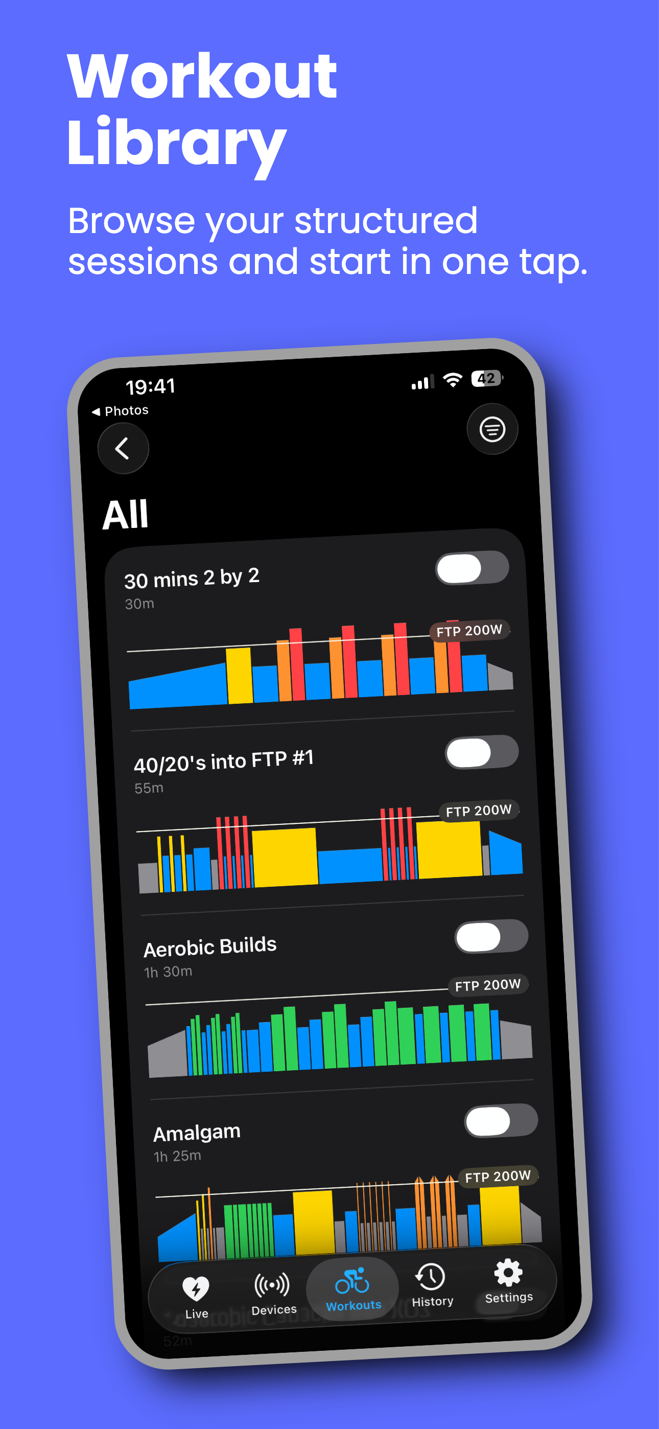 Trainer Workouts screenshot 3